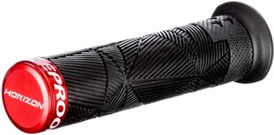 Nukeproof Horizon Race Handlebar Grips - Black - Red - 143mm, Black - Red